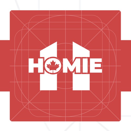 HOMIE App Logo Desgin