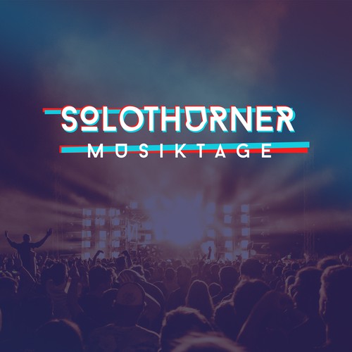 Logo concept for music festival