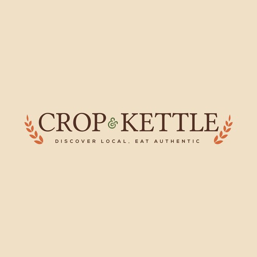 Logo for restaurant with artisan food and beverage