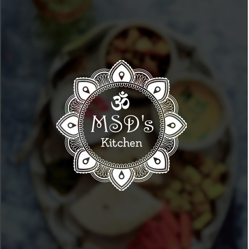 Indian style logo for an Aussie restaurant