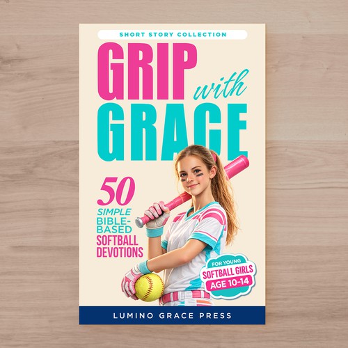 Book Cover design for Teenage Sport Devotional