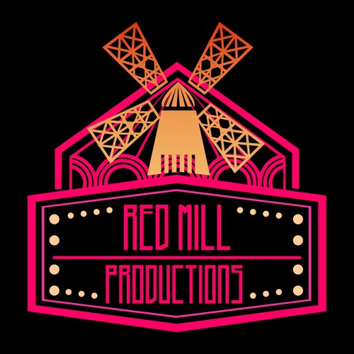 Moulin Rouge inspired logo