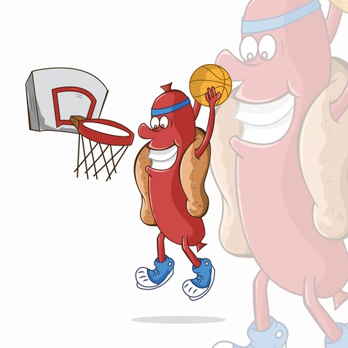 Hot Dog going for a slam