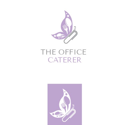Clever logo for The Office Caterer