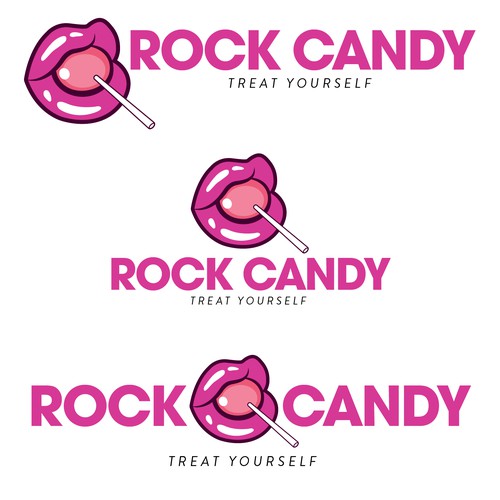 Logo for adult confections shop