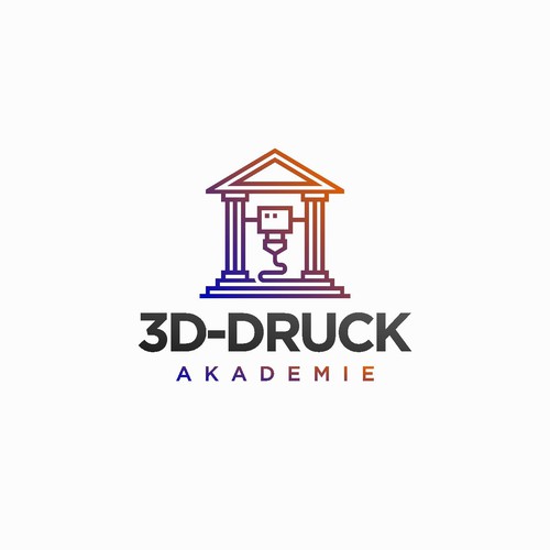 Logo for 3D Printing School/Course