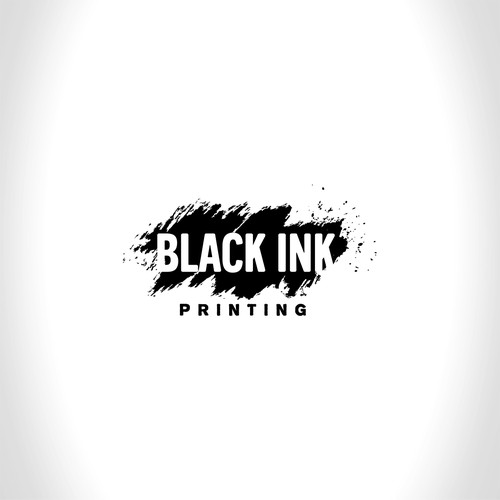 Black Ink Printing