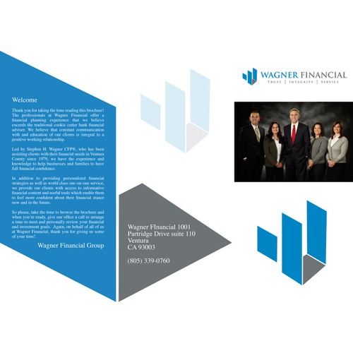 New brochure design wanted for wagner financial 