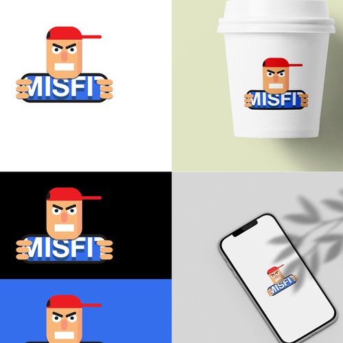 Mascot logo for Misfits
