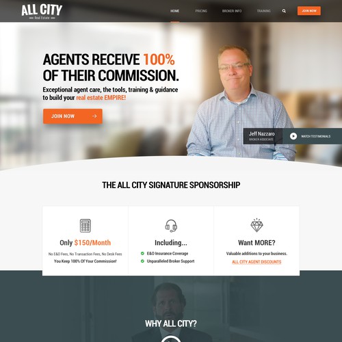 Real Estate Website Redesign