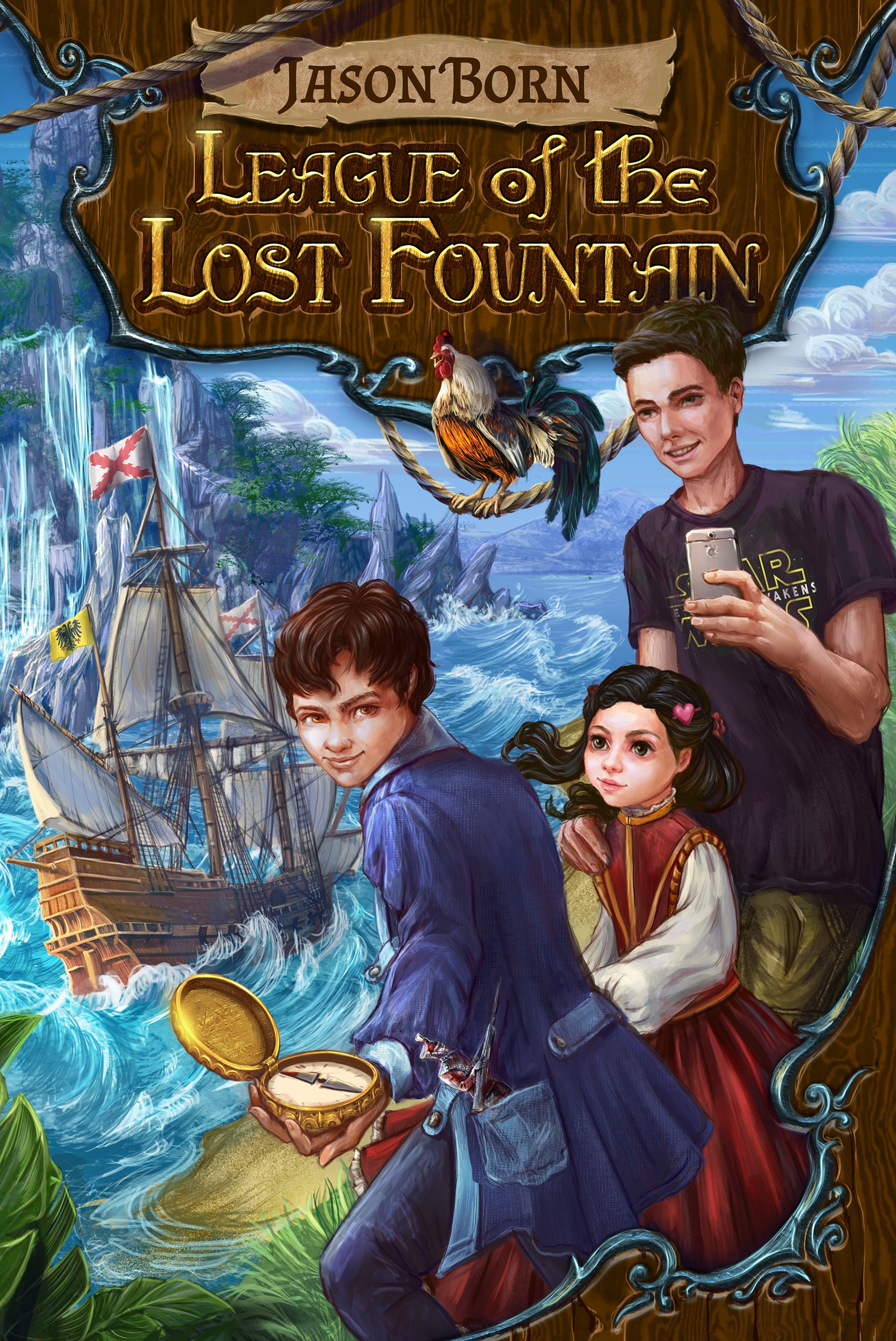 Design Epic Cover for Time-Slip Adventure Novel