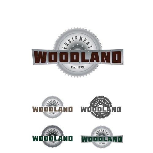 woodland + retro