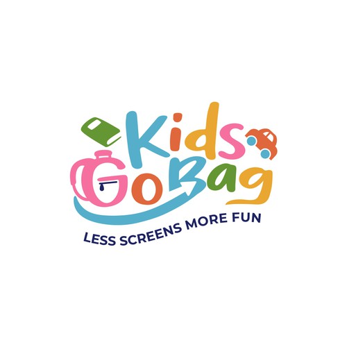 Cute logo for kids bags company