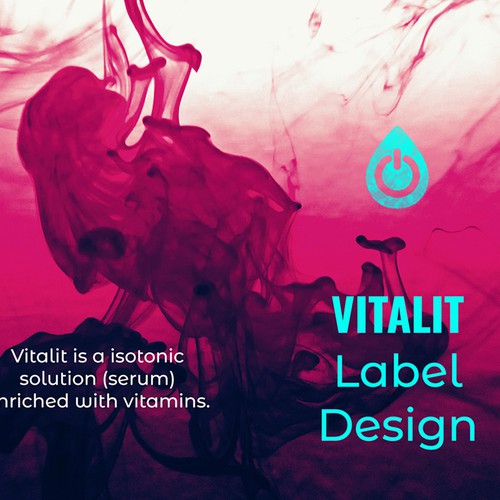 Label Design Vitamin Drink