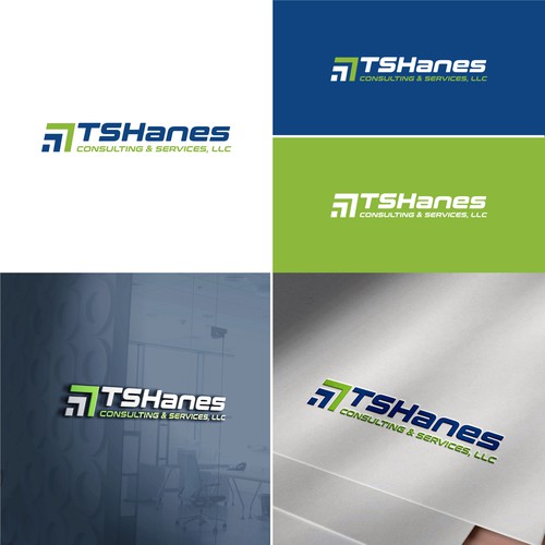 Logo design concept for TSHanes Consulting & Services, LLC.
