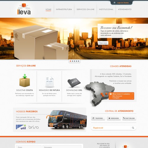 Help lleva with a new website design