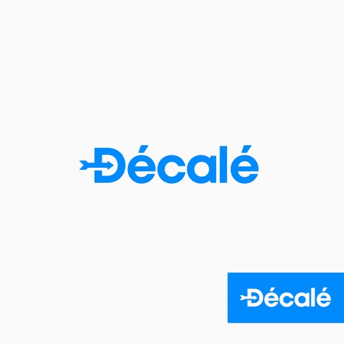 Wordmark logo for Decale