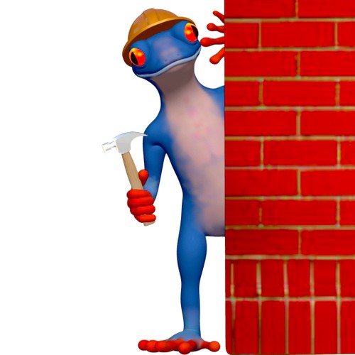 Create a fun & professional 3D Blue Frog Mascot