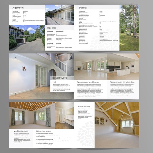 brochure for exclusive country houses and villa's