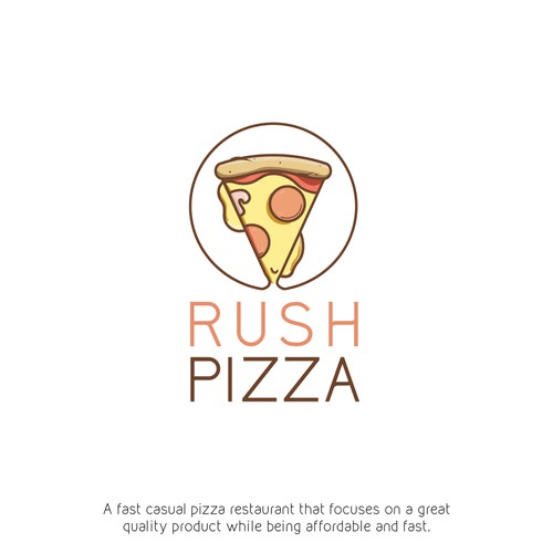 Rush Pizza Logo