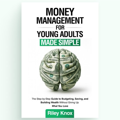 money management for young adults made simple - book cover design