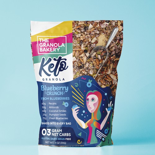 granola mascot