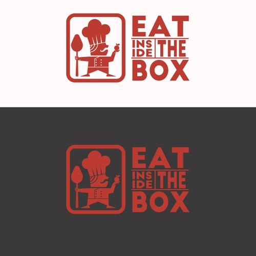 Eat inside the box 