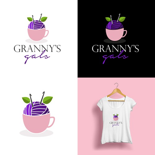 Granny's Gals Handcrafts Logo