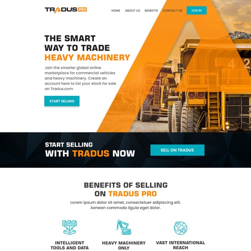 Homepage for Tradus