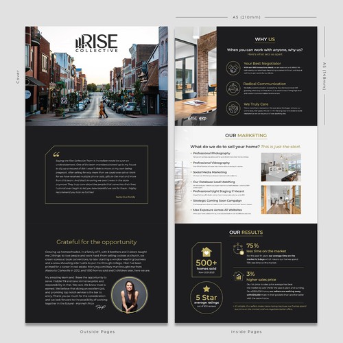 Real Estate A5 Brochure (3 Fold)