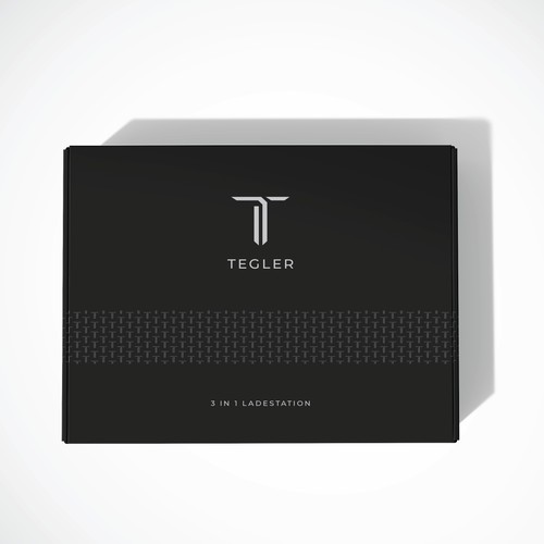 Elegance in Simplicity: Minimalist Packaging Design for TEGLER's 3-in-1 Charging Station