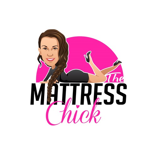 Logo concept for The Mattress Chick