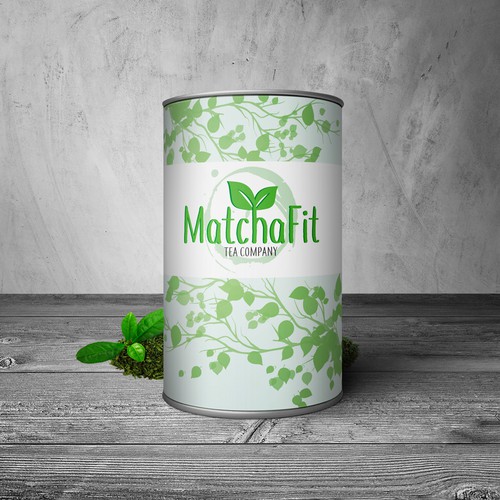 Matcha Tea logo design