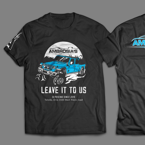 AMBROSIA'S automotive shirt