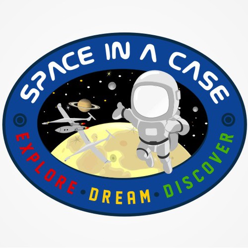 Logo for SPACE IN A CASE (for THE SPACE STORE)
