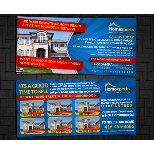 Help Homexperts Real Estate Inc with a new postcard or flyer