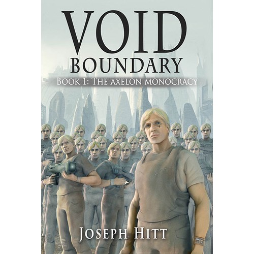 Void Boundary (Cover art for sci-fi novel)