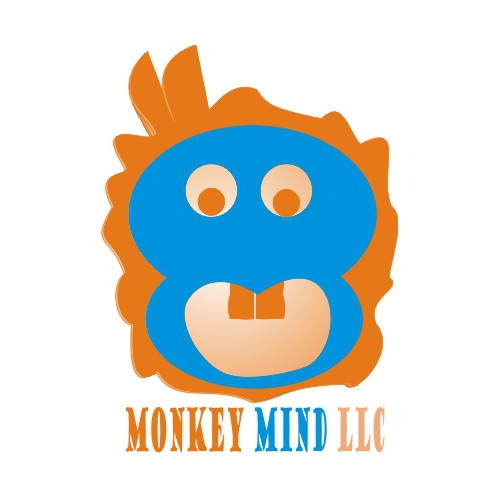 Create a fun and interesting logo for Monkey Mind LLC