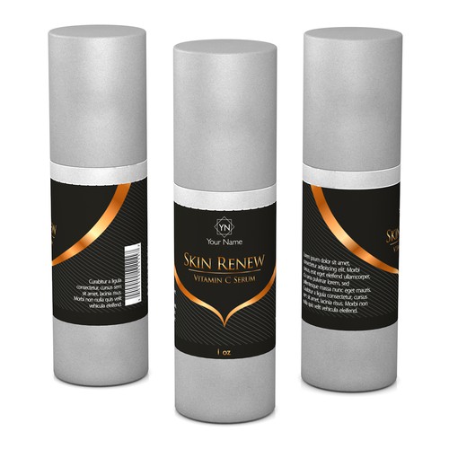 Skin renew premium label design