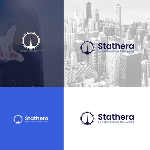 Stathera, Semiconductor company logo design.