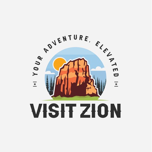 Logo for Visit Zion