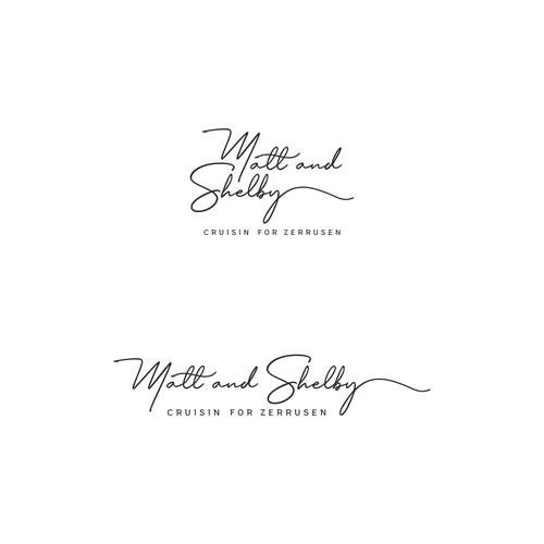 Matt adn Shelby logo concept