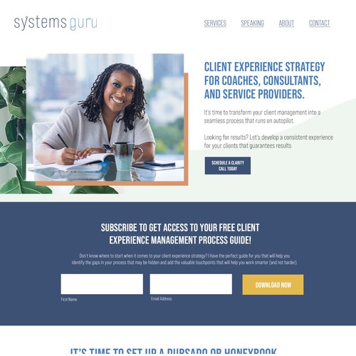 Professional Services Website Design