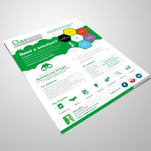 Cloud based business solutions brochure