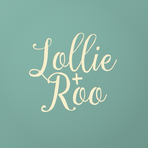 Lollie + Roo Script Logo