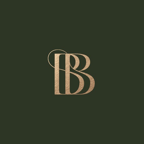 Elegant monogram for a hair salon