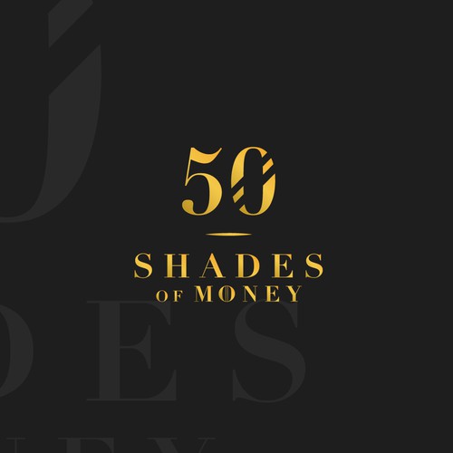 50 Shades of Money Logo Design Concept