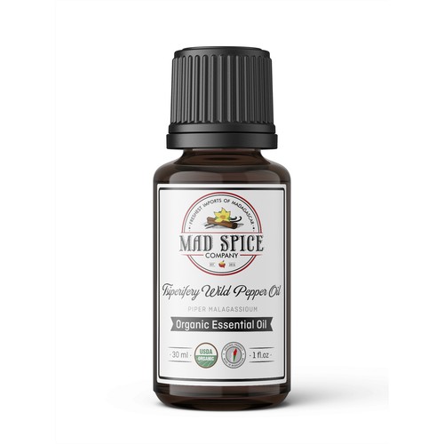 Essential Oil Label Design