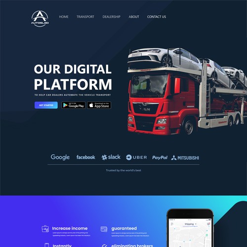 Truck Digital platform