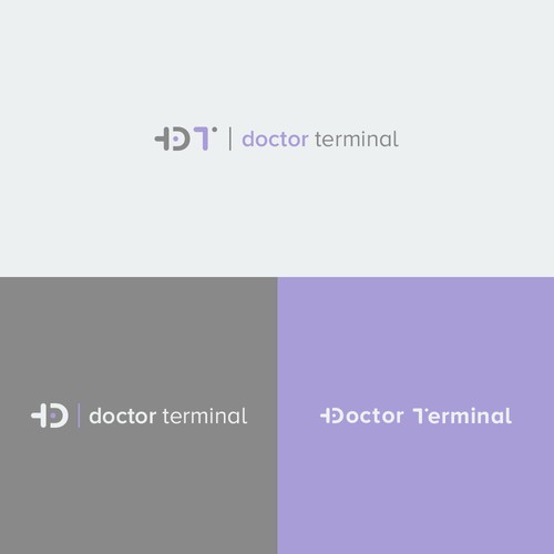 Logo design for a medical web-based service.